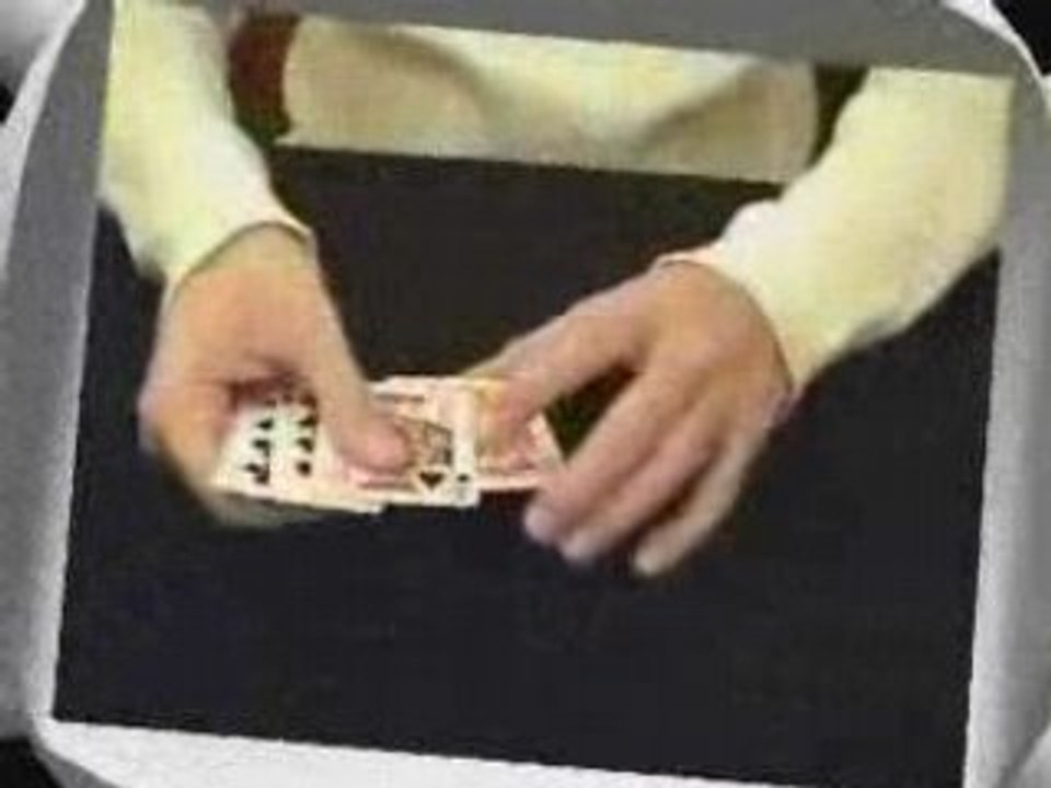 Tour de magie (permutation) ; Double Back trick Jon Allen