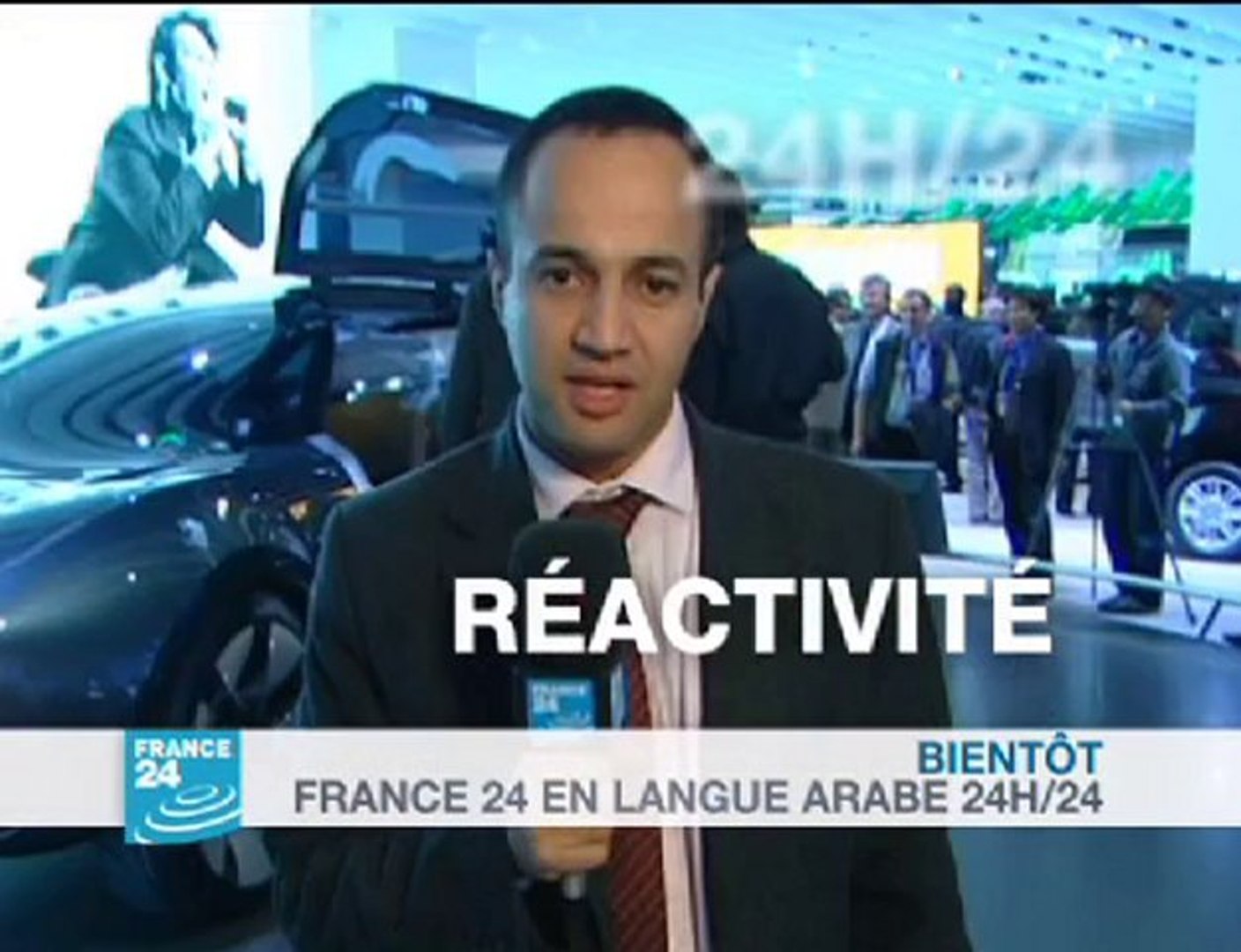 France 24 bientôt disponible 24h/24 en Arabe - Vidéo Dailymotion