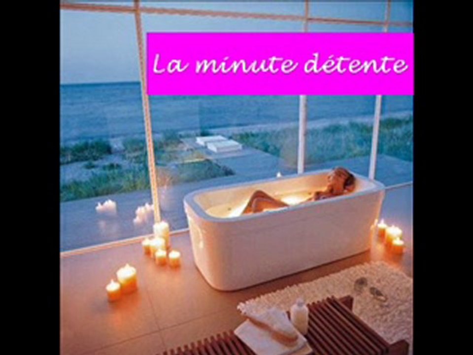 La minute détente - rituel pour un bain