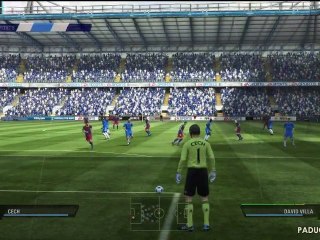 FIFA 11 (gameplay Chelsea - F.C. Barcelona)