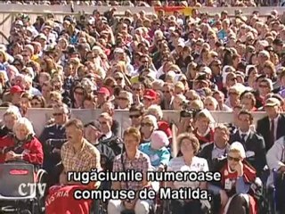 Papa: Intensificaţi prietenia voastră cu Dumnezeu