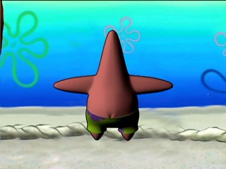 patrick l'étoile de mer 3D blender