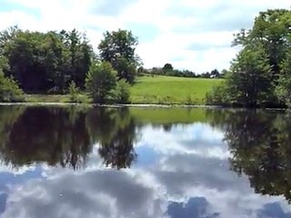 Etang du Moulin de La Salamonie en Dordogne