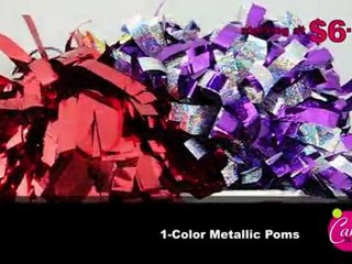 Metallic Poms Will Have Cheerleaders Shining Their Brightest