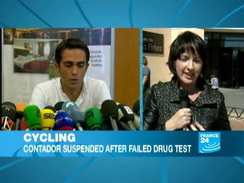 Cycling: Tour winner Contador pleads innocence in doping cas