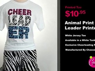 Our Animal Print Cheer Tee Has Cheerleaders Going Wild!