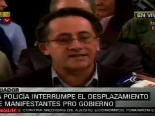 Declaran estado de excepción en Ecuador tras intento de gol