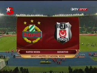 UEFA EUROPE LEAGUE -   RAPİD WIEN:1-BEŞİKTAŞ:2