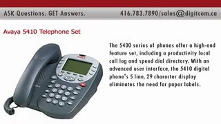 Avaya 5410 Telephone Set | Digitcom.ca (Business Phone Syste
