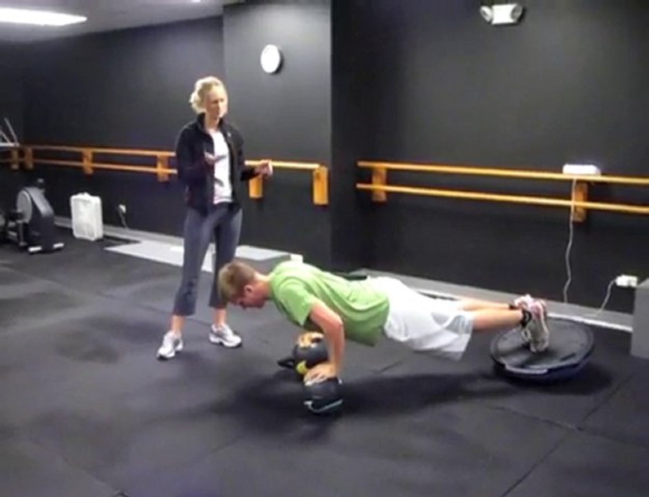 BOSU 3 Point Plank Workout