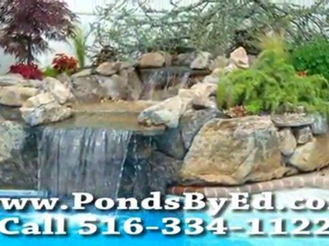 Ponds and Waterfalls Levittown NY