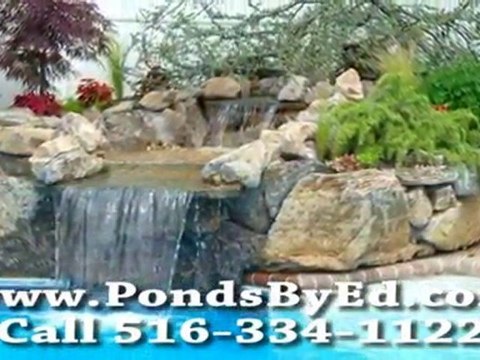 Ponds and Waterfalls Nassau County NY