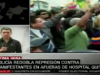 Policía redobla represión contra manifestantes