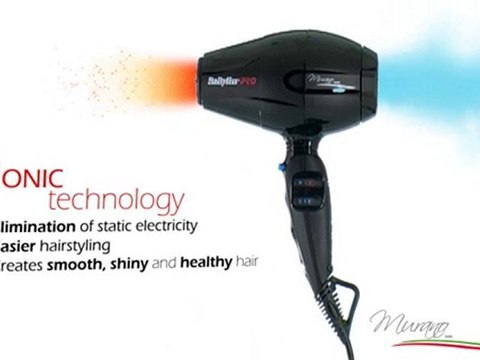 BAB6160INE - Séche cheveux murano babyliss pro ionique