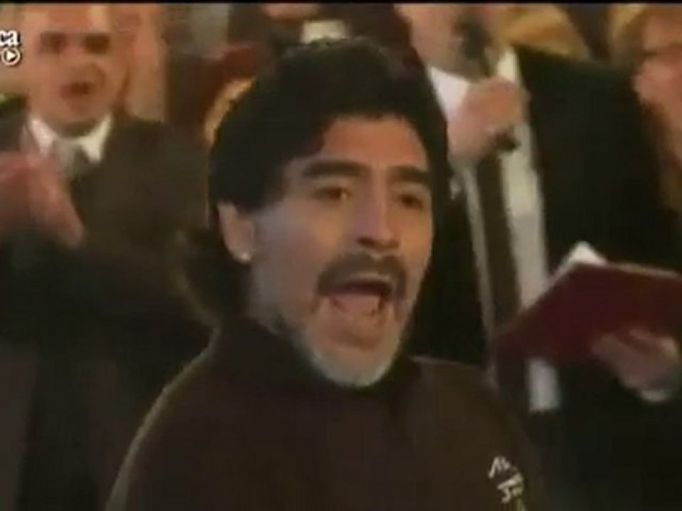 Maradona cecchino show