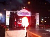 Sébastien Loeb fêté place Kléber à Strasbourg