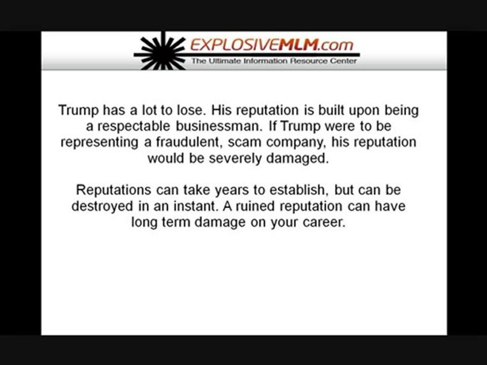 ACN And Donald Trump- Does Trump Really Endorse ACN?