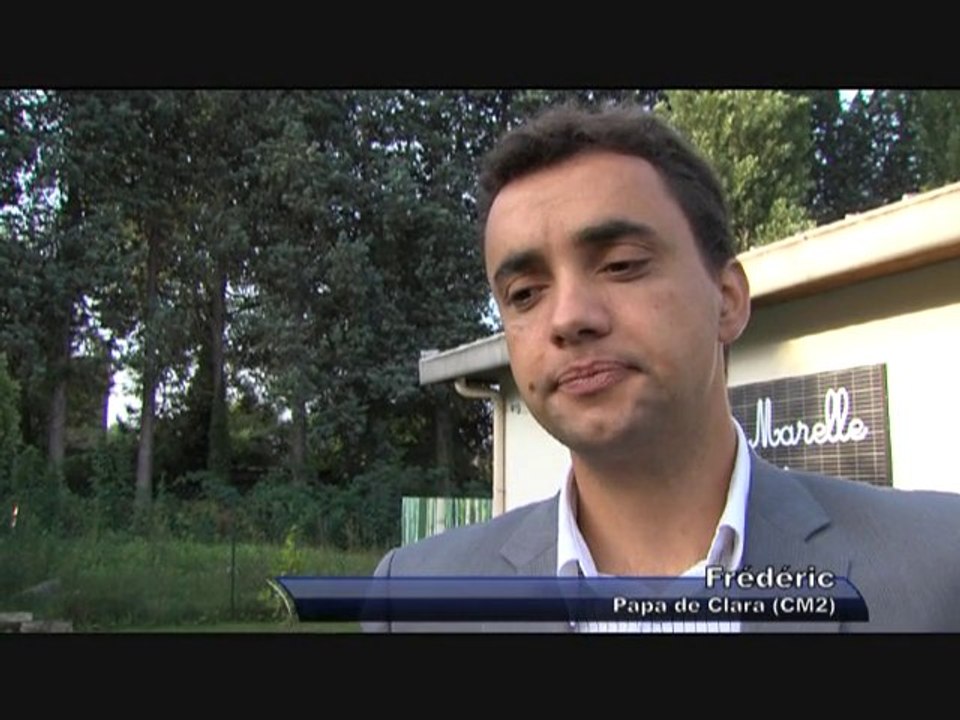 Première rentrée scolaire pour l'école privée la Marelle