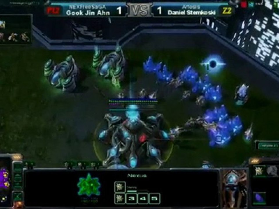 NEXFreeSaGA vs Artosis [Round of 64 match 19 set 3 p1]