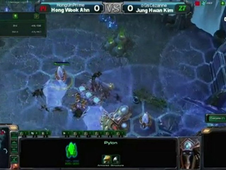 HongUnPrime vs oGsCezanne [Round of 64 match 32 set 1]