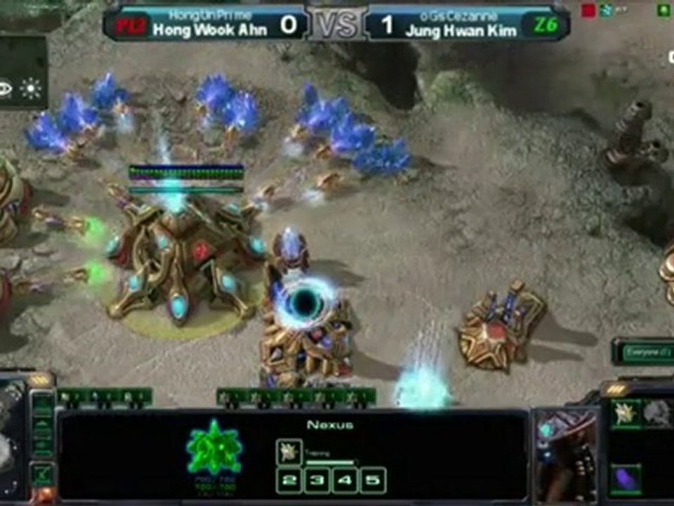 HongUnPrime vs oGsCezanne [Round of 64 match 32 set 2]