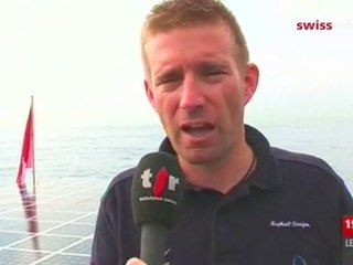 Swiss solar boat heads west on sun-powered mission