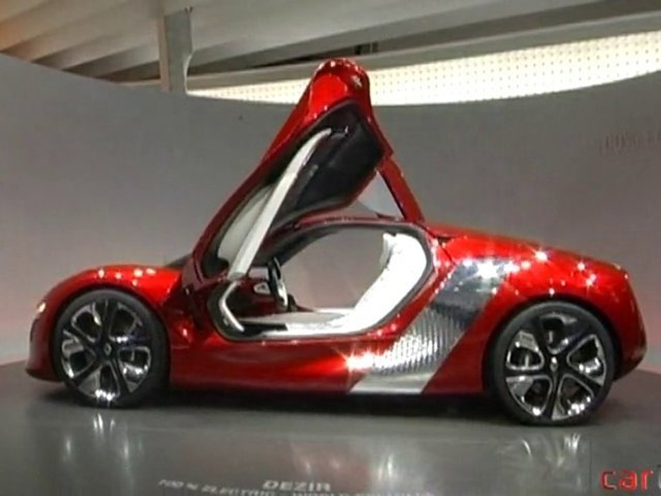 Renault DeZir au Mondial de l'Automobile 2010