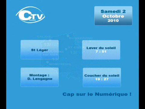 Calaisis TV: Météo du samedi 02 Octobre