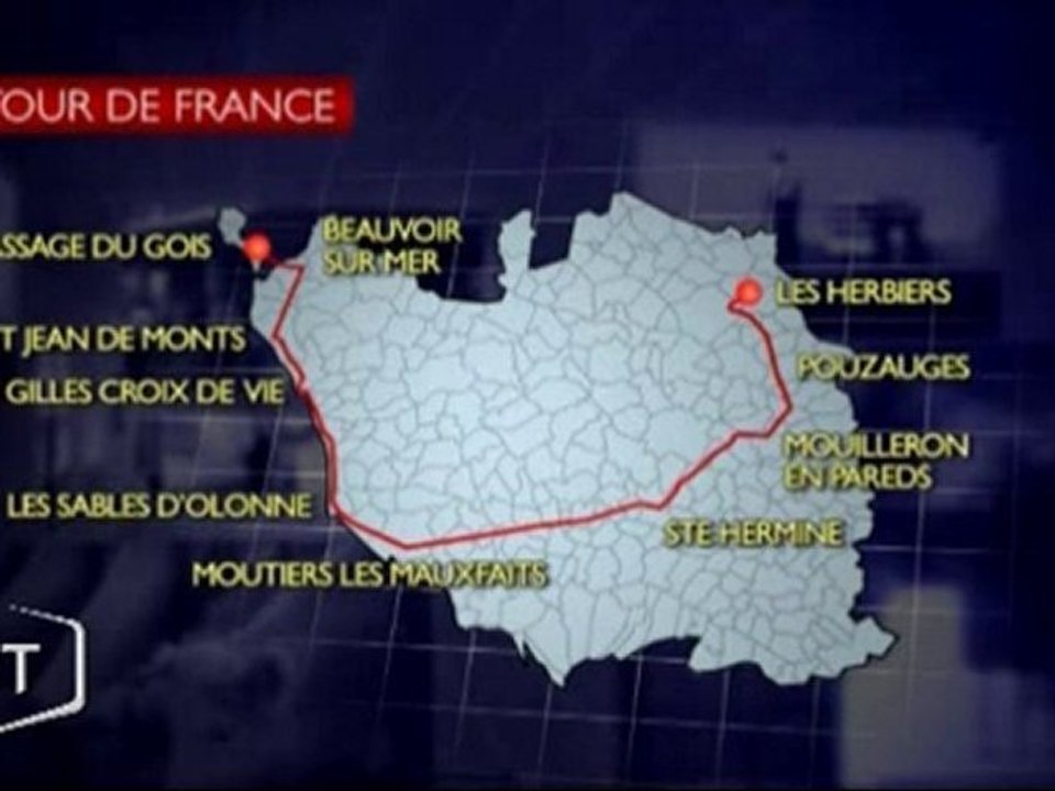 Tour de France 2011 : Un départ entre ciel et mer (Vendée)