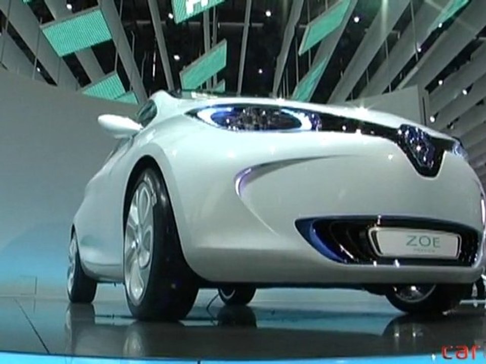 Renault ZOE Preview au Mondial de l'Automobile 2010
