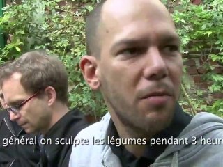 Le Vegetable Orchestra joue avec la nourriture