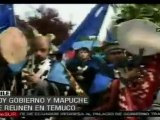 Gobierno chileno y Mapuche se reúnen en  Temuco