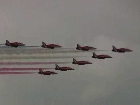 Rennes Airshow 2010 Red Arrows