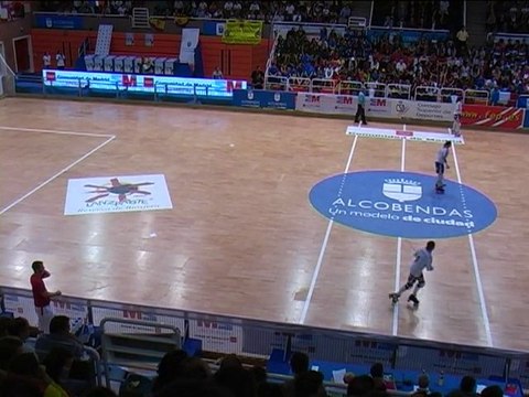 RINK HOCKEY - CHAMPIONNAT DU MONDE : Première prolongation FRANCE / ESPAGNE demi-finale