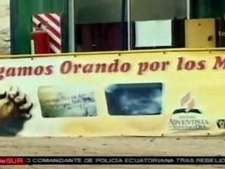 Chile: Familiares de mineros demandan a los propietarios del