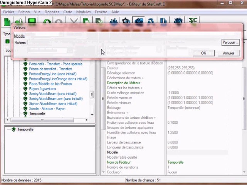 Starcraft 2 Editeur - Hyper Tutorial - Capa/Rech/Pers