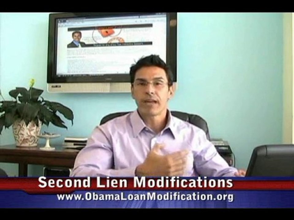 Obama MHA Loan modification second liens