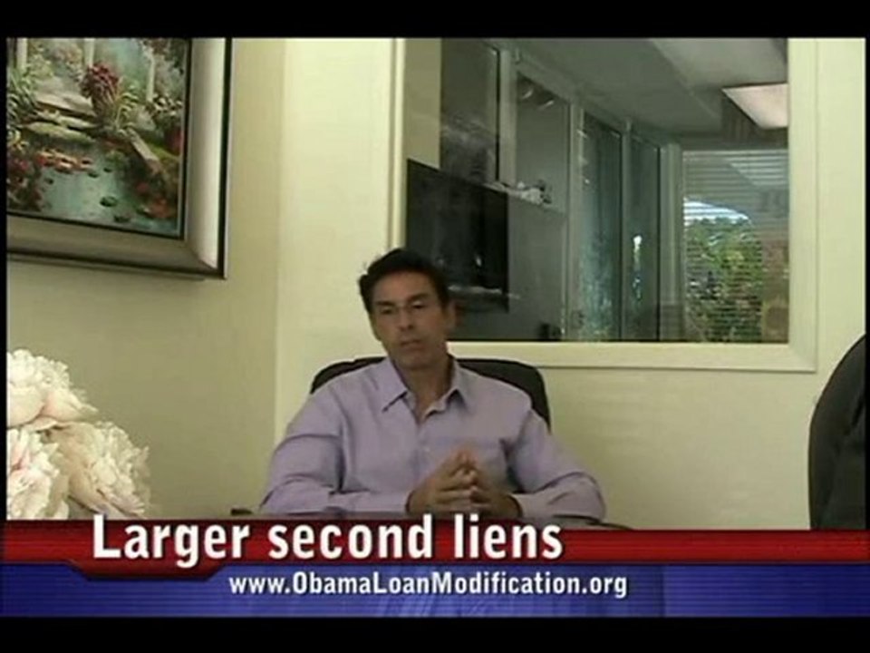 Obama HAMPLoan modification second lien approval