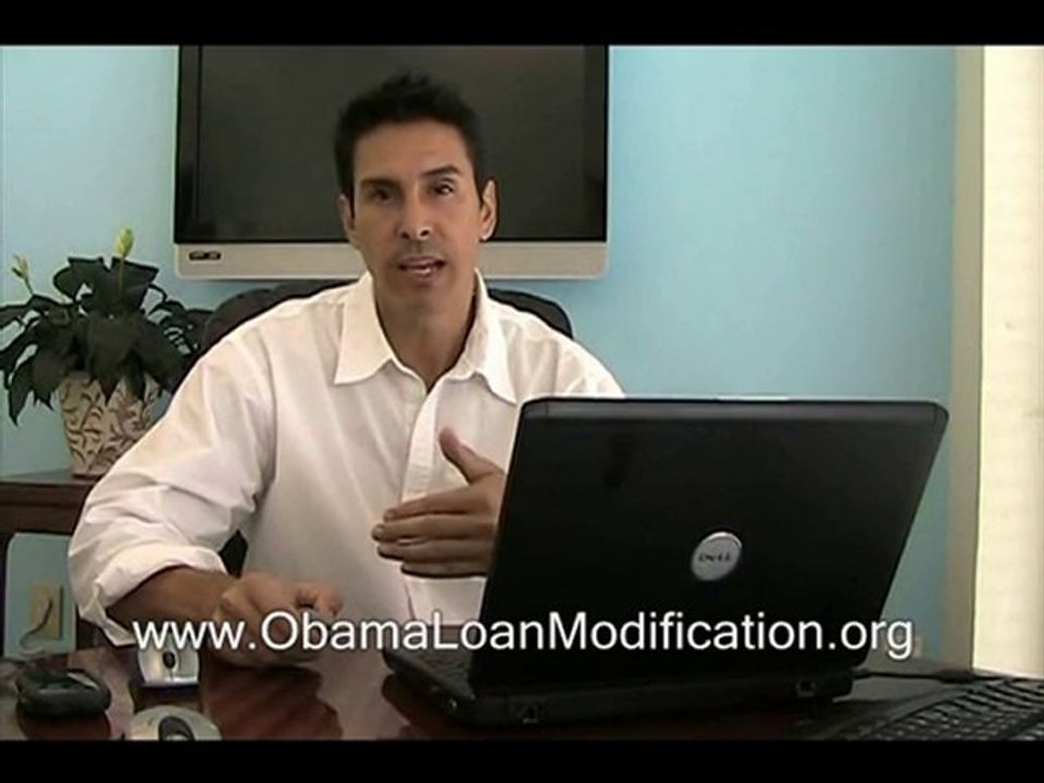 Obama MHALoan modification reduced debt