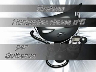 Brahms-Hungarian dance n°5