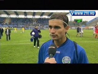 2010.10.02 Illés Gyula nyilatkozott a ZTE-UFC bajnoki után