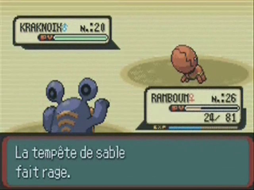 Pokemon Rubis ,32) Le désert