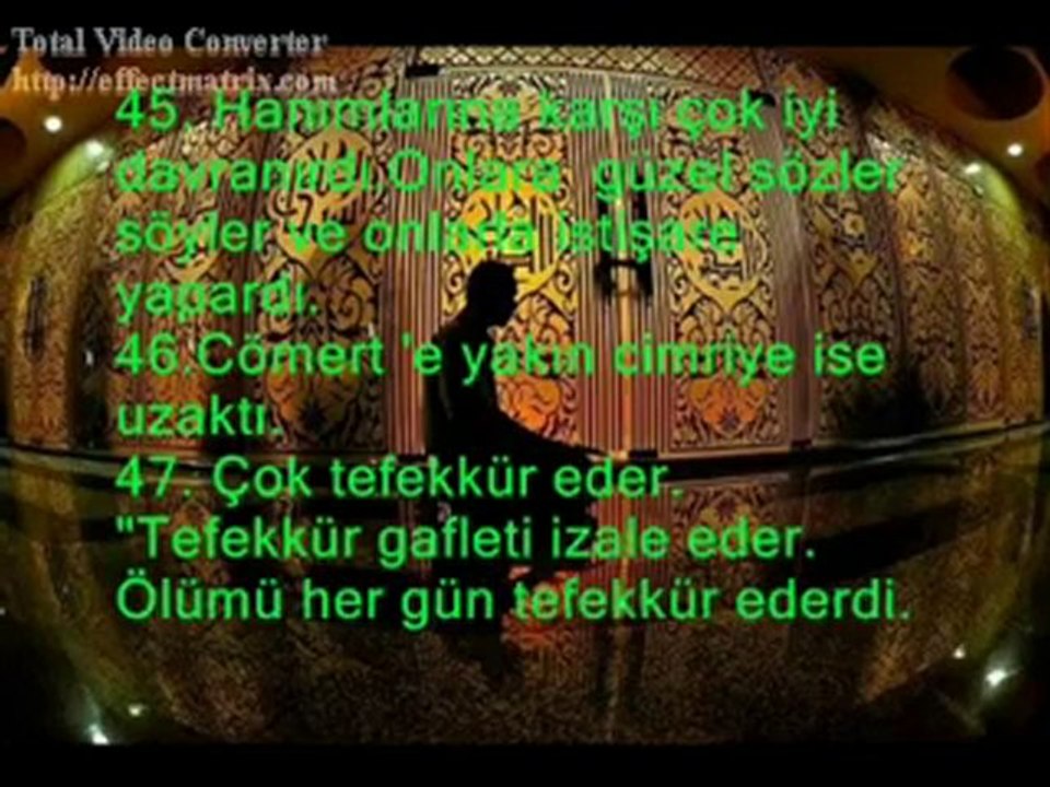 EFENDİMİZ (S.A.V)'İN 100 SÜNNETİ