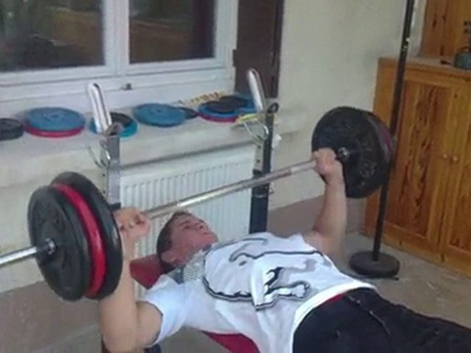 "FT rider" 10 rep a 90 kilos au devellopée couché