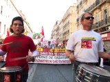 Retraites: entre 19.000 et 150.000 manifestants à Marseille