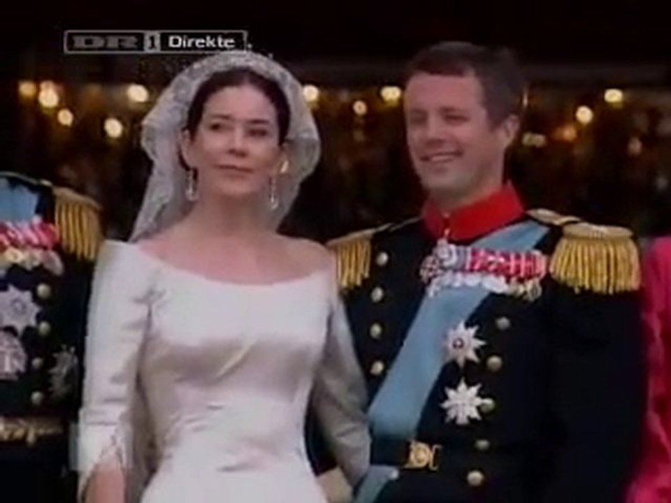 Wedding Frederik & Mary von Dänemark 'Balkonszene' 2004
