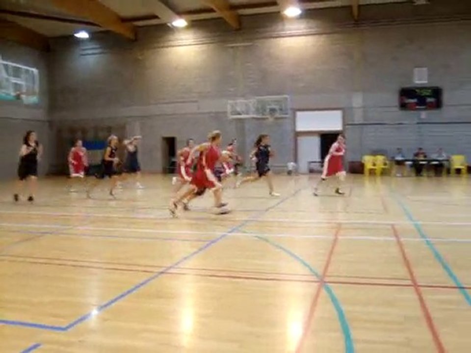 basket match cadettes 02/10/2010 contre l "ecole européenne