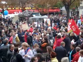 Manif contre la réforme des retraites