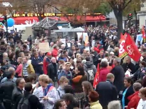 Manif contre la réforme des retraites