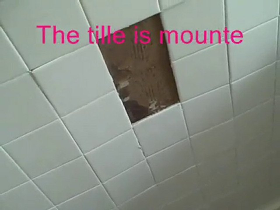 Charlotte Home Inspector Finds Bad Shower Tile